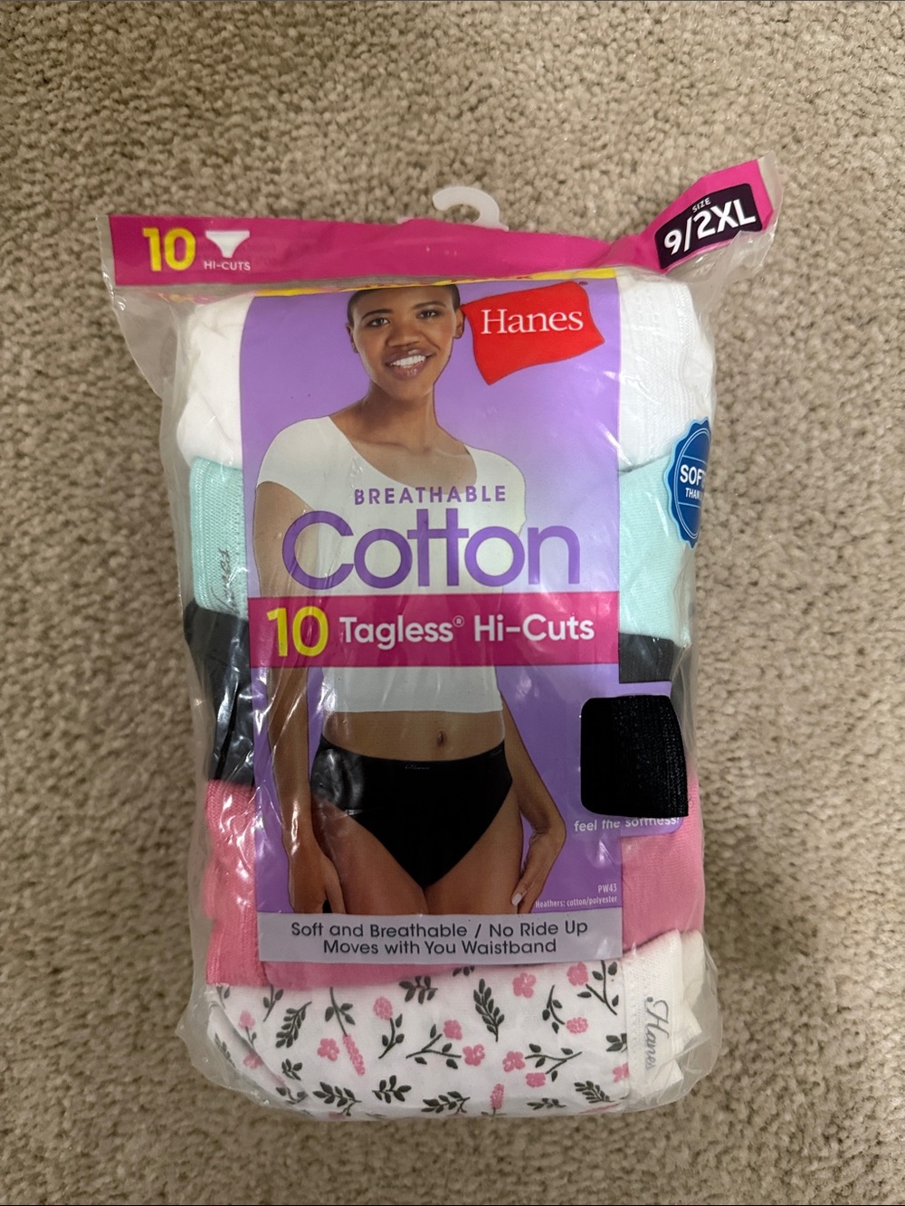 Hanes womens 2xl cotton panties